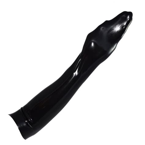 rubberfashion latex fisting glove long latex glove up to the elbow for men and women etsy