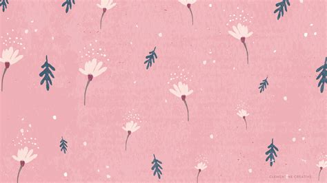 All of these pink background images and vectors have high resolution and can be used as banners, posters or wallpapers. Free Wallpaper: Dainty Falling Flowers | Pink wallpaper ...