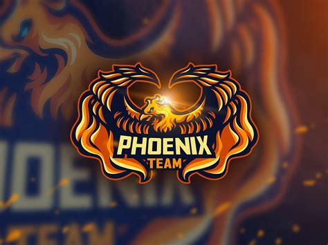 Phoenix Team Mascot And Esport Logo Uplabs