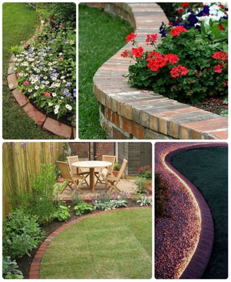 20 Brick Edging For Flower Beds