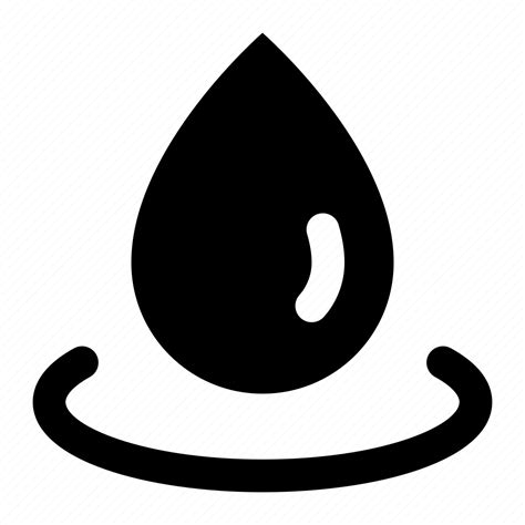 Drop Droplet Ecology Water Wet Icon Download On Iconfinder