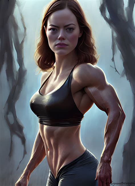 My Best Art — №574 Muscular Woman Muscle Female Bodybuilders