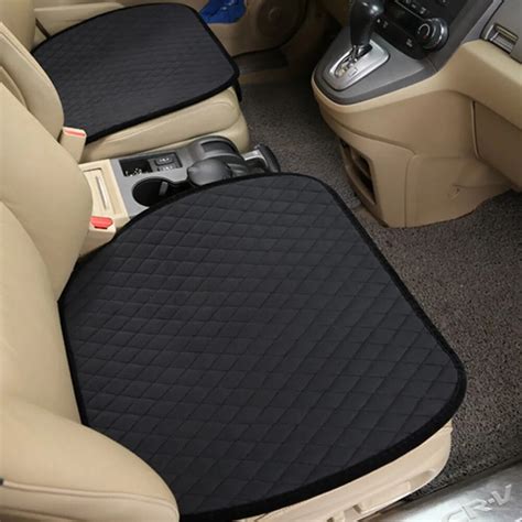 Luxury Car Seat Protector Mat Auto Front Seat Cushion Single Fit Most