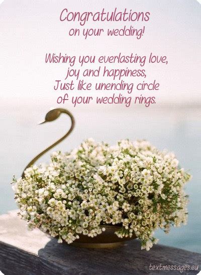 Love and happiness to all you future married life! Congratulations and best wishes to the newlyweds