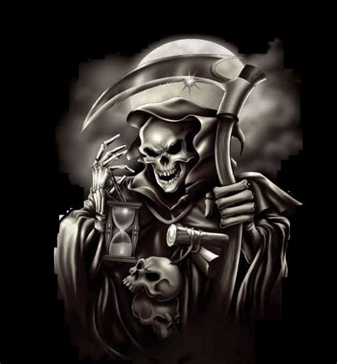 The Grim Reaper Showing His Face Errr I Mean Skull Grim Reaper Art