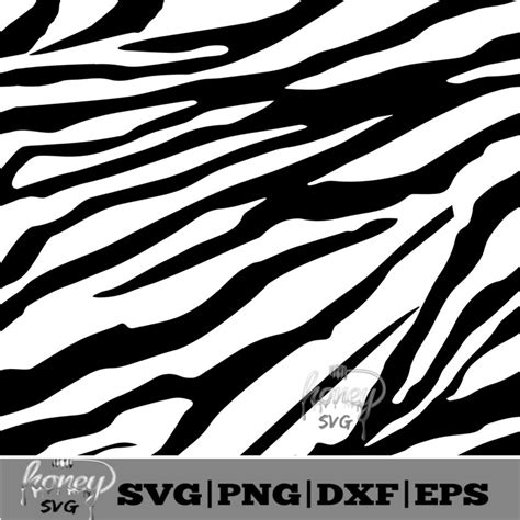 Zebra Print Svg Zebra Print Cut File Pngeps Svg Animal Etsy