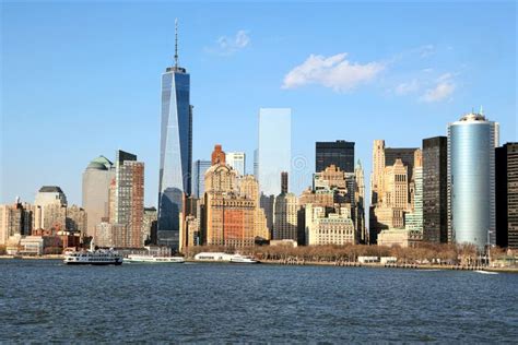 Sunny Day In New York City Editorial Image Image Of Illuminated 40112790