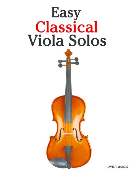 Easy Classical Viola Solos Music Sheet Download