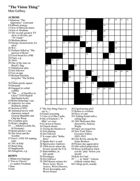Daily Printable Crossword Puzzle Customize And Print