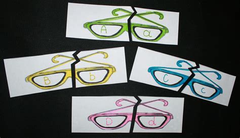alphabet sunglasses classroom freebies