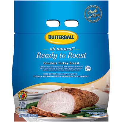 Is it in chunks, or is it a whole boneless turkey breast? Butterball® Frozen Ready to Roast Boneless Skinless Turkey ...