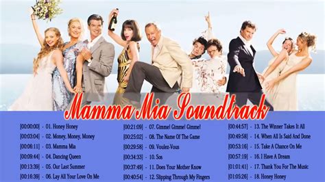 Mamma Mia Soundtrack 2 Mamma Mia Album Soundtrack Playlist 2021