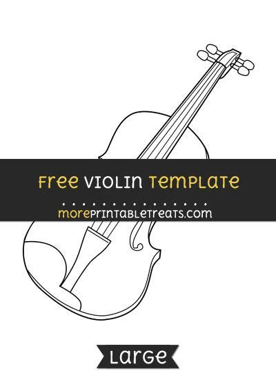 Violin Templates Free Templatevercelapp