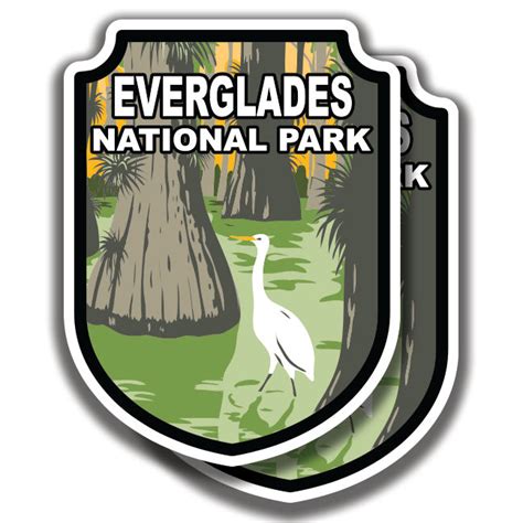 Everglades National Park Decal 2 Stickers Bogo The Sticker And Decal