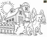 Coloring Pages Printable Kids Tools Country Drawing Agricultural Teaching Agriculture Farm Sheets Animal Living Animals Adult Drawings Colour Adults Classroom sketch template
