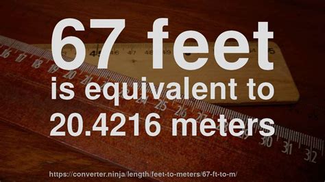 67 Ft To M How Long Is 67 Feet In Meters Convert