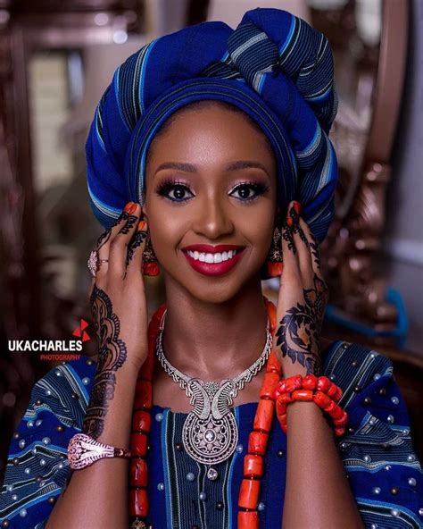 This Bold Fulani Beauty Look Is For The Bride Bringing A 💯 Slay Game