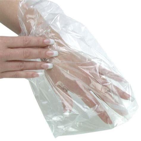 Paraffin Wax Liners Disposable Glove For Hand Feet Spa Massage Clear