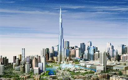 Dubai Wallpapers Skyline Backgrounds Desktop Hungria Widescreen