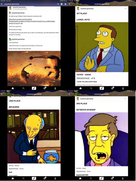 The Saga Of The Hottest Simpsons Character Poll On Simpsons Tumblr Rthesimpsons