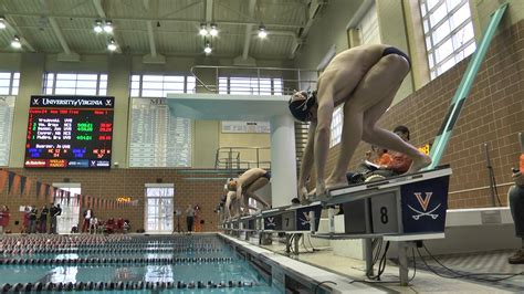 Uva Swimming And Diving Teams Beat Nc State On Senior Day Wvir Nbc29