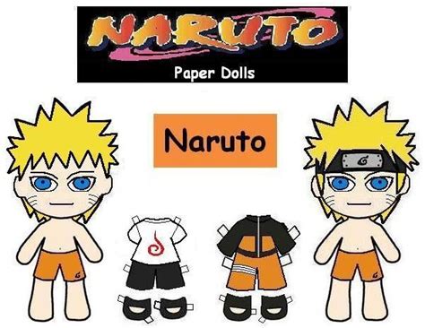 Naruto Paper Doll