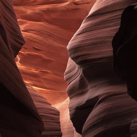 Smooth Textures Antelope Canyon Arizona 1x1 Photograph By Gregory