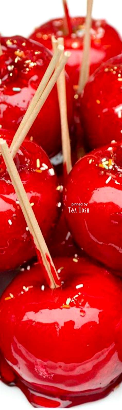 Homemade Cinnamon Candy Apples Recipe Candy Apples Apple Recipes