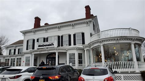 A really fancy McDonalds in New Hyde Park, NY (Denton House) : r