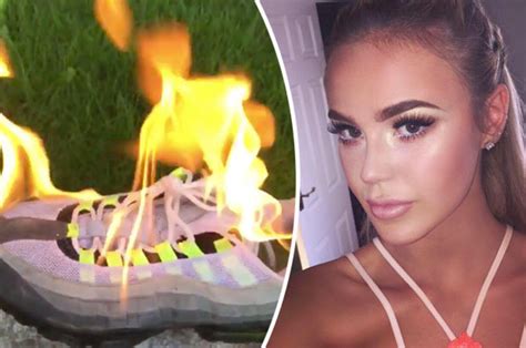 Girlfriend Sets Fire To Exs Nike 110s In Shock Revenge Clip Near