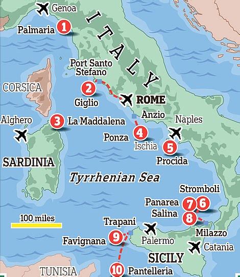 A Guide To Ten Stunning Secret Italian Islands Duitsland Vakantieland