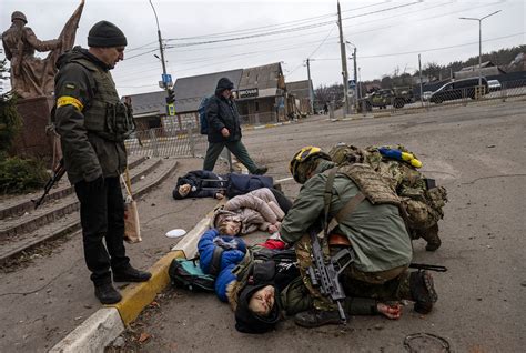 At Least 4 Civilians Killed In Shelling By Russian Forces Near Kyiv