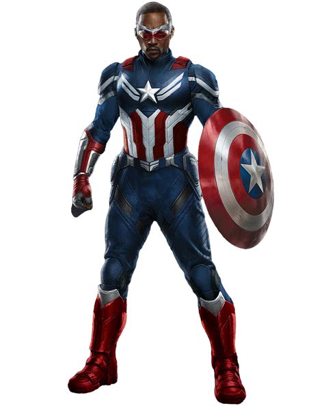 Sam Wilsoncaptain America Nwo New Suit Png By Iwasboredsoididthis On