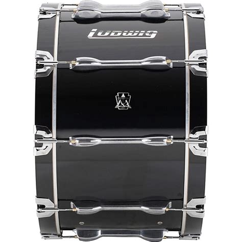 Ludwig Ultimate Marching Bass Drum Black 24 In Guitar Center