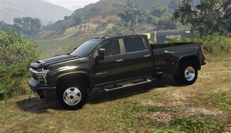 2020 Chevy Silverado 3500 Stock Replace Fivem Addon 20 Gta 5 Mod