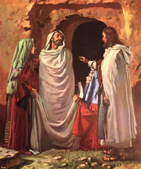The Raising Of Lazarus Poster By Carl Bloch Artofit