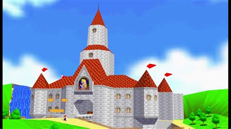 Super Mario 64 Castle 3d Warehouse Gambaran