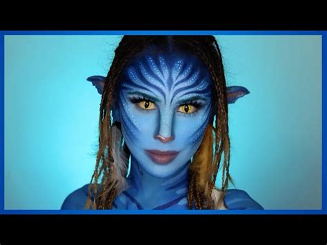 Avatar Makeup Tutorial Glowpinkstah Saubhaya Makeup