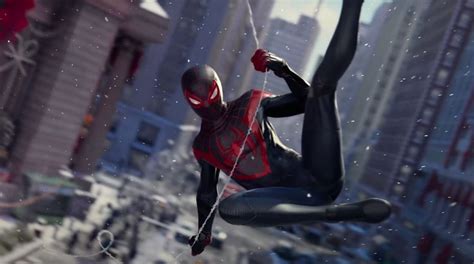 Spider Man Miles Morales Ps5 File Size Is Smaller Than Ps4 Version