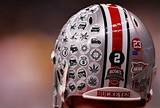 Ohio State Buckeye Football Helmet Stickers Photos