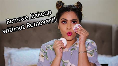 How To Remove Makeup Without Makeup Remover Youtube