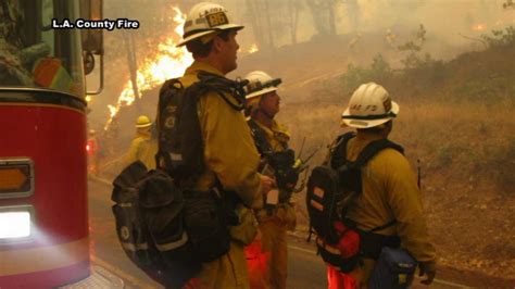 Los Angeles County Firefighters Deployed To Help Battle Northern