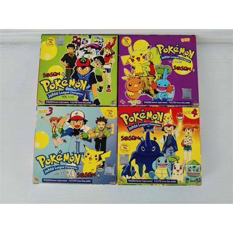 Pokémon Johto League Champions The Complete Collection Dvd