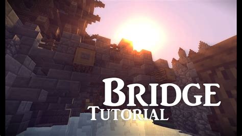 Minecraft Tutorial Medieval Bridge Youtube