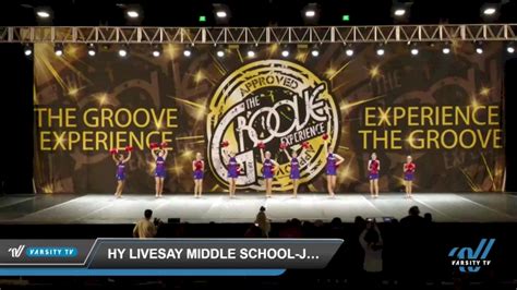 Hy Livesay Middle School Junior High Pom Dance 2022 Junior High