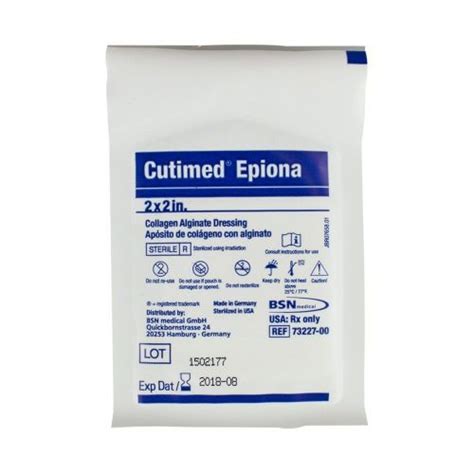 cutimed epiona collagen alginate dressing jobst