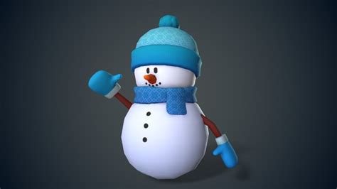 Snowman Blender Models For Download Turbosquid