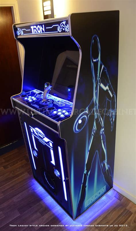 Finished Tron Arcade Cabinet Arcade Machine Arcade Cabinet Retro