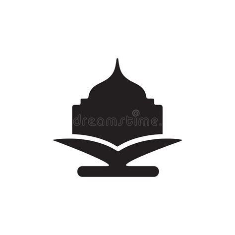 Islamic Education School Or University Logo Design Stock Vector