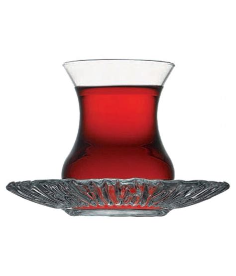 Pasabahce Glass Aurora Tea Set Tea Set Pcs Ml Buy Online At